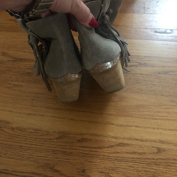 Jeffrey Campbell Pascal Fringe Booties, Size 8 - Picture 8 of 8